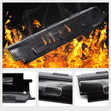 2 pièces Gril à gaz en acier inoxydable Diffuseur de chaleur en acier inoxydable Plaques chauffantes émaillées  Plaque chauffante