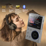 Walkman lecteur hifi 16go écran de 2,4 pouces mp3/mp4 walkman bluetooth rechargeable mémoire extensible radio lecteur de musique