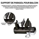 Support de parasol maximale la taille 6.6cm support parasol clip parasol universelle de parasol pour parasol plage pêche terrasse