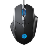 Souris filaire 120x78 x38mm longueur de câble 150cm compatible avec Windows XP et macOS plug-and-play lumières colorées noir