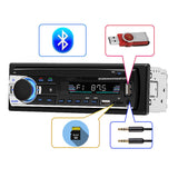 Bluetooth auto radio MP3 machine à lingot simple avec radio bluetooth voiture mains libres double lecteur de cartes USB