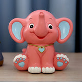 Creative Tirelire Éléphant Dessin Animé Pour Enfants Résine Artisanat Ornement Tirelire Mignon Cadeau