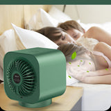 Ventilateur de refroidissement silencieux pour bureau à domicile Ventilateur de climatisation Grand refroidisseur de volume d'air
