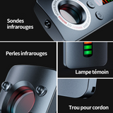 Détecteur anti-espion 100mhz-8ghz anti-audio anti-espionnage anti-vidéo anti-localisation pièce détachée sécurité maison