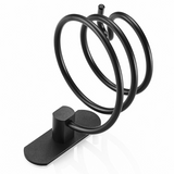 Porte Sèche Cheveux Matériau aluminium spatial Installation sans perçage Traitement de surface anodisé Conception robuste et durable