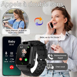 Montre connectée 4G 700mAh appel caméra HD chat vocal emplacement historique étanchéité clôture GEO appel SOS réveil multilingue