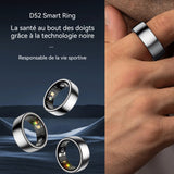 Anneau de santé intelligent étanche portable comptage surveillance sommeil smart ring sportif petit anneau de surveillance santé