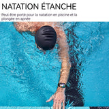 Montre intelligente touche bouton podomètre étanche appel bluetooth moniteur de sommeil détection de la santé pour OS smartwatch