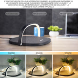 Chargeur sans fil rapide 10w avec veilleuse chargeur induction USB compatible multifonctionnel lampe chevet compact et portable