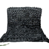 Filet de camouflage noir 3x4m portable rouleau de treillis de camouflage filet camouflage pour ombrage jardin soleil camping