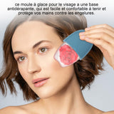 Ice Roller Face Massage de Glace pour les Yeux Fermeté et Réduction des Poches Soin Anti-Fatigue Quotidien