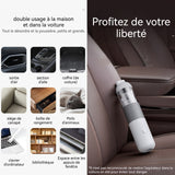 Souffleur air 3KPA 120W 2500mah aspirateur domestique portable rechargeable à grande aspiration petit collecteur de poussière