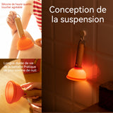 Ventouse veilleuse Silicone rechargeable Peut être accroché et adsorbé Créatif drôle Cadeau décoration maison Veilleuse Enfant