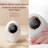 Chauffe main rechargeable 2 en 1 3000mah LED USB recharge 3 niveaux de réglables protection contre la surchauffe chauffe-mains