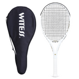 Raquette de tennis 68x27.5cm raquette de tennis pour enfants raquette de tennis simple raquettes de tennis pour adultes blanc