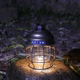 Lampe de camping extérieure Lampe de cheval portable Equipement de camping en montagne Lampe à incandescence Continuité rechargeable