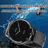 Smartwatch 46.2 x 54.7mm connected watch montre détection des mouvements bluetooth montre de sport oreillette bluetooth 2 en 1