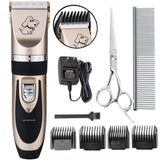 Tondeuse chien 220V tondeuse pour chien avec 4 peignes et chargeur USB affichage LED à cristaux liquides 5 vitesses tondeuse chien