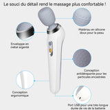 Wand Masseur 260 x52 x90mm 312g Masseur sans fil de 5 mode portable USB Rechargeable autonomie de la batterie de 30 jours