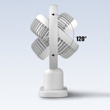 Ventilateurs électriques   Trois vitesses  Silencieux et peu bruyant  Lumière de remplissage éclairée  Ventilateur de bureau