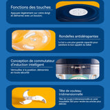 Hachoir 250ml mini hachoir de cuisine électrique rechargeable avec cuillère durable pour cuisine couper et hacher mixeur electrique