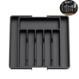 Boîte de rangement de vaisselle plateau de vaisselle extensible plateau de rangement télescopique portable pour la maison