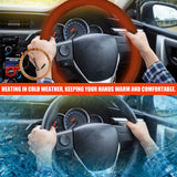 Manchon chauffant pour volant de voiture  Hiver  Universel  38cm Puissance 10W Tension 12V Antidérapant  Protection du volant