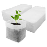 Sac de plantation 200PCS 12x12cm 24x27cm sac de semis non tissé matériau écologique et dégradable sac de semis pour petit jardin