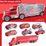 Jouets voiture conteneur Stockable  Enfants  Grande Plastique Modèle de véhicule d'ingénierie de simulation  Jouets pour garçons
