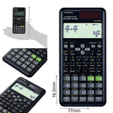 calculatrice scientifique PASSIONOVA fx-991ES Plus Calculatrice de Base avec 417 fonction Affichage Calculatrice Scolaire 24 Chiffre