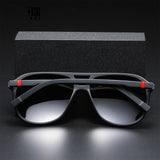 Nouveau grand cadre lunettes de soleil décontractées hommes à la mode conduite voyage polarisé conduite lunettes de conduite