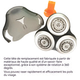 Tête de rasoir tête rasoir RQ12 emballée individuellement propre et hygiénique compatible avec sh90-sh70-s9911-rq1250x-1280s9000