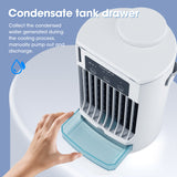 Refroidisseur d'air climatiseur mobile humidification domestique pulvérisation ventilateur de refroidissement à air froid