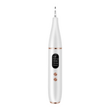 Nettoyeur de dents ultrasonique intelligent Portable Appareil nettoyage dents avec 5 Modes 2 Buses prévient les problèmes dentaires