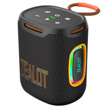 Enceinte bluetooth 6000mAh 25W IPX6 bluetooth 5.4 enceinte portable chaîne stéréo portable pour l'extérieur avec effet lumineux RGB