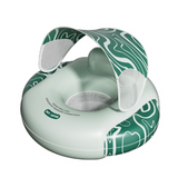 Anneau de natation 16x10x34cm anneau natation gonflable siège gonflable pour enfants pompe à anneau monobloc siège enfants cercle