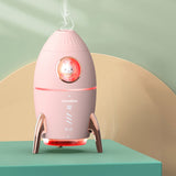 Humidificateur d'air en forme de méduse et de fusée USB mini machine d'aromathérapie humidificateur d'air cadeau de bureau