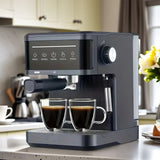 Machine à café électrique 850w avce réservoir d'eau de 1.8L cafetière électrique café broyeur grain cafetière goutte à goutte