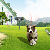 Répulseur  ultrasonique Répulseur solaire Répulseur d'animaux  Répulseur solaire rechargeable  Répulseur ultrasonique pour chats