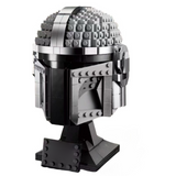 Blocs de construction 471PCS casque masque petits blocs de construction à particules cadeau d'anniversaire idéal gris jouets