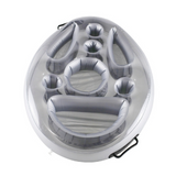 Bar flottant 70cm x 52cm PVC porte-gobelet gonflable flottant gonflable porte-boissons bar gonflable piscine porte-gobelet de plage