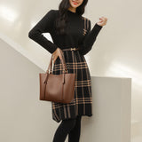 Style de sac fourre-tout de style européen et américain nouveau sac à bandoulière de mode exquis dames ensemble de deux pièces