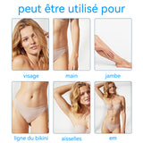 perles de cire chaude 1000g  arôme crème  sans papier  all over grande capacité  térébenthine naturelle 5.Bandes Cire Froide Visage