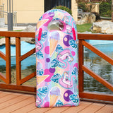 Bodyboard gonflable 105x45x15cm pour enfants avec poignées planche de bodyboard gonflable planche de natation planche de surf