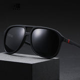 Nouveau grand cadre lunettes de soleil décontractées hommes à la mode conduite voyage polarisé conduite lunettes de conduite