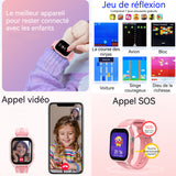 Montre connectée enfant 4G étanche appel vidéo positionnement gps montre intelligente smartwatchpour enfant montre de téléphone