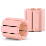 Bracelet lesté rose 2PCS 0,45kg réglable antidérapant poids de poignet poids de cheville pour yoga/course à pied/pilates poids