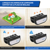 Système à distance de clôture pour chien sans fil 2 en1 LED clôture électronique pour chien portée de la télécommande de 300 m