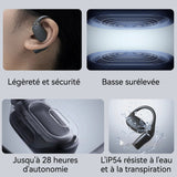 Écouteurs de traduction 200 langues bluetooth 5.3 dispositif de traduction appareil traduction casque de traduction translator