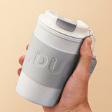 Tasse à café 400ml Tasse thermique portable avec couvercle Tasse de voyage Tasse à café et à thé réutilisable et étanche